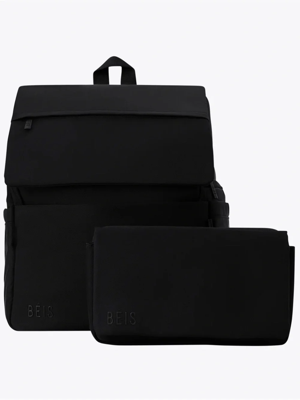 BEIS Black Baby Bag Backpack